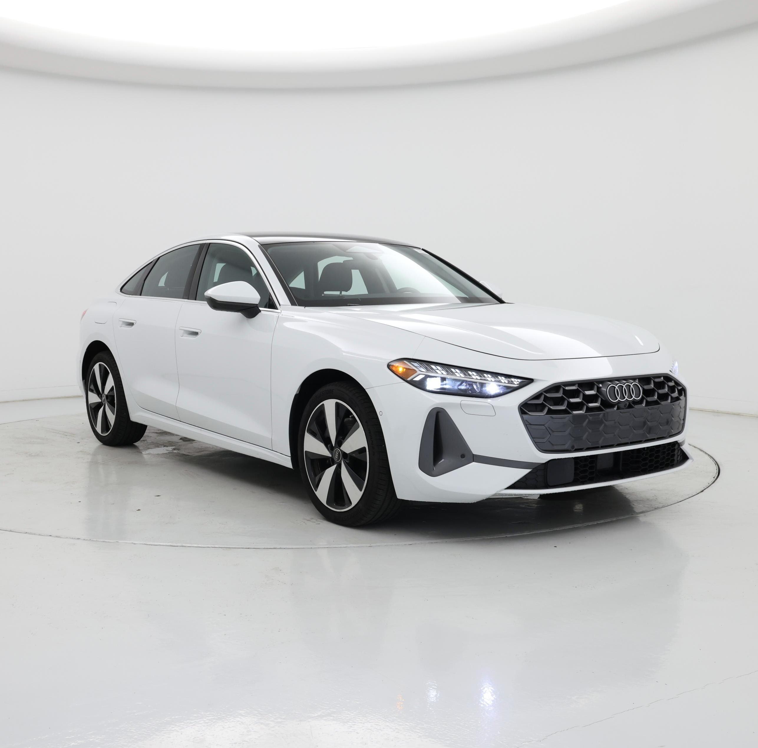White 2025 Audi A5 Sedan All-Wheel Drive Automatic