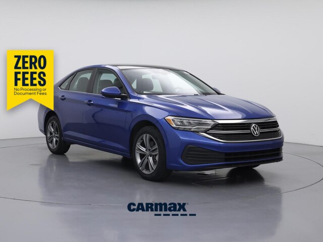 Blue 2024 Volkswagen Jetta Sedan Front-Wheel Drive Automatic