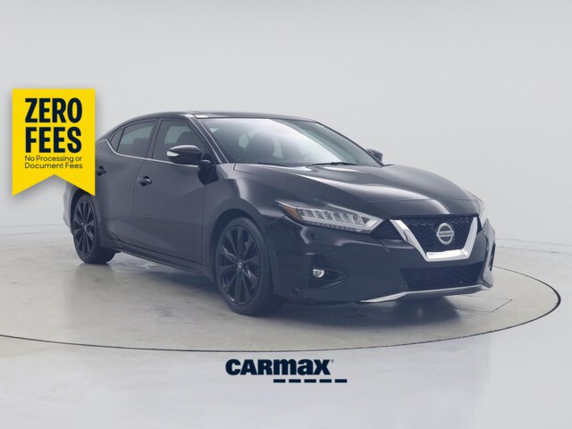 Black 2020 Nissan Maxima Sedan Front-Wheel Drive Automatic
