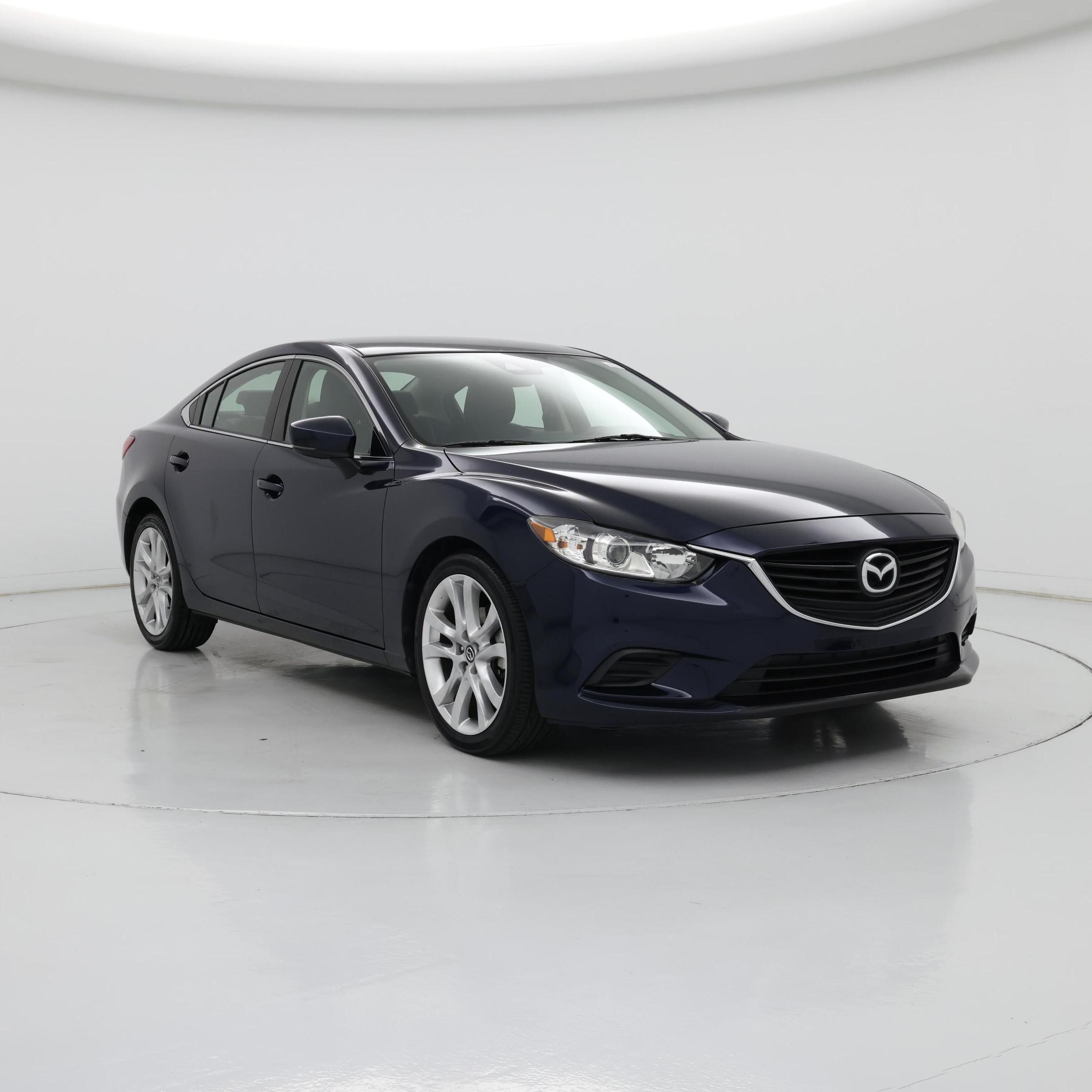 Blue 2017 Mazda MAZDA6 Sedan Front-Wheel Drive Automatic