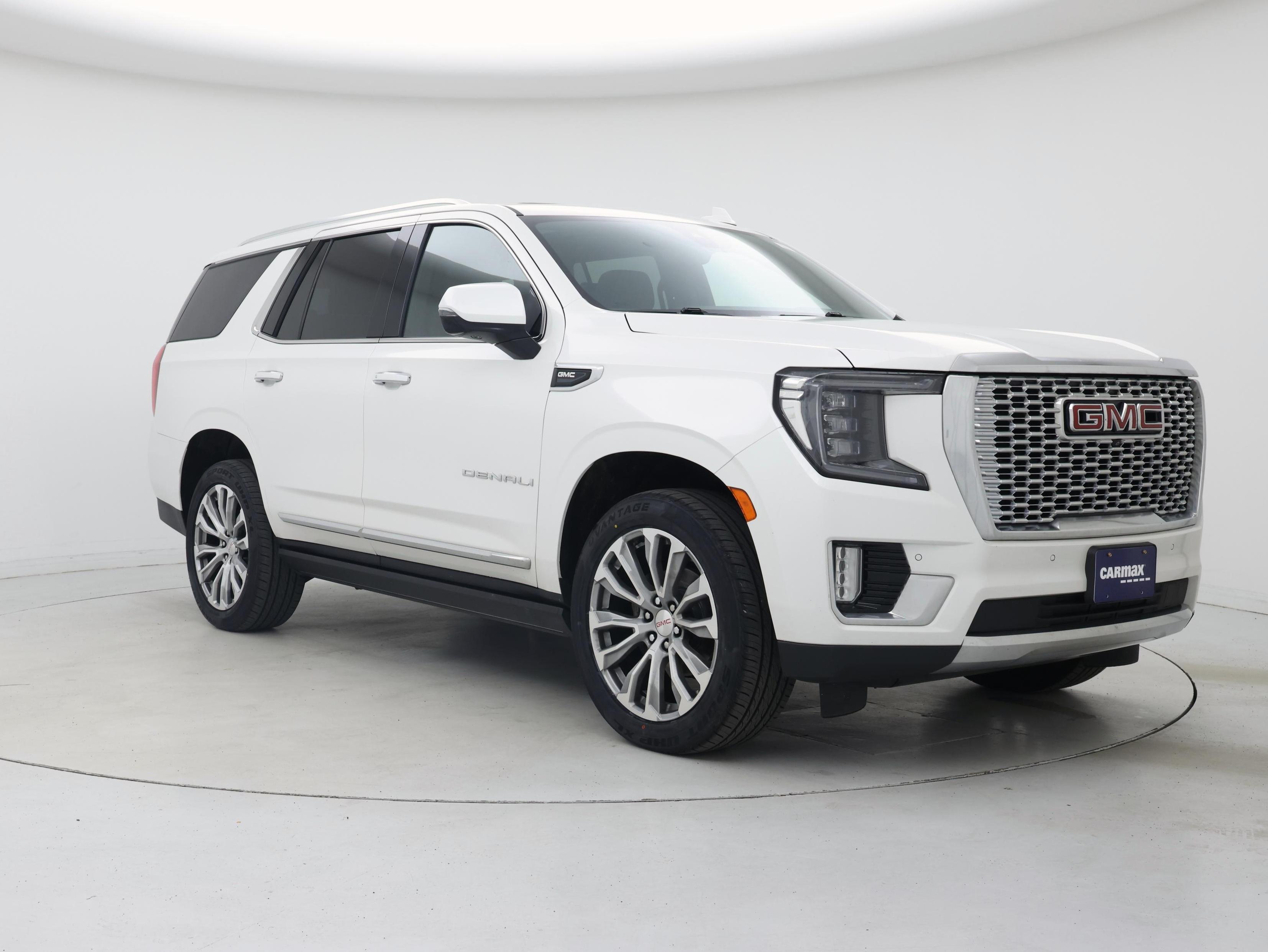 White 2021 GMC Yukon SUV / Crossover Four-Wheel Drive Automatic