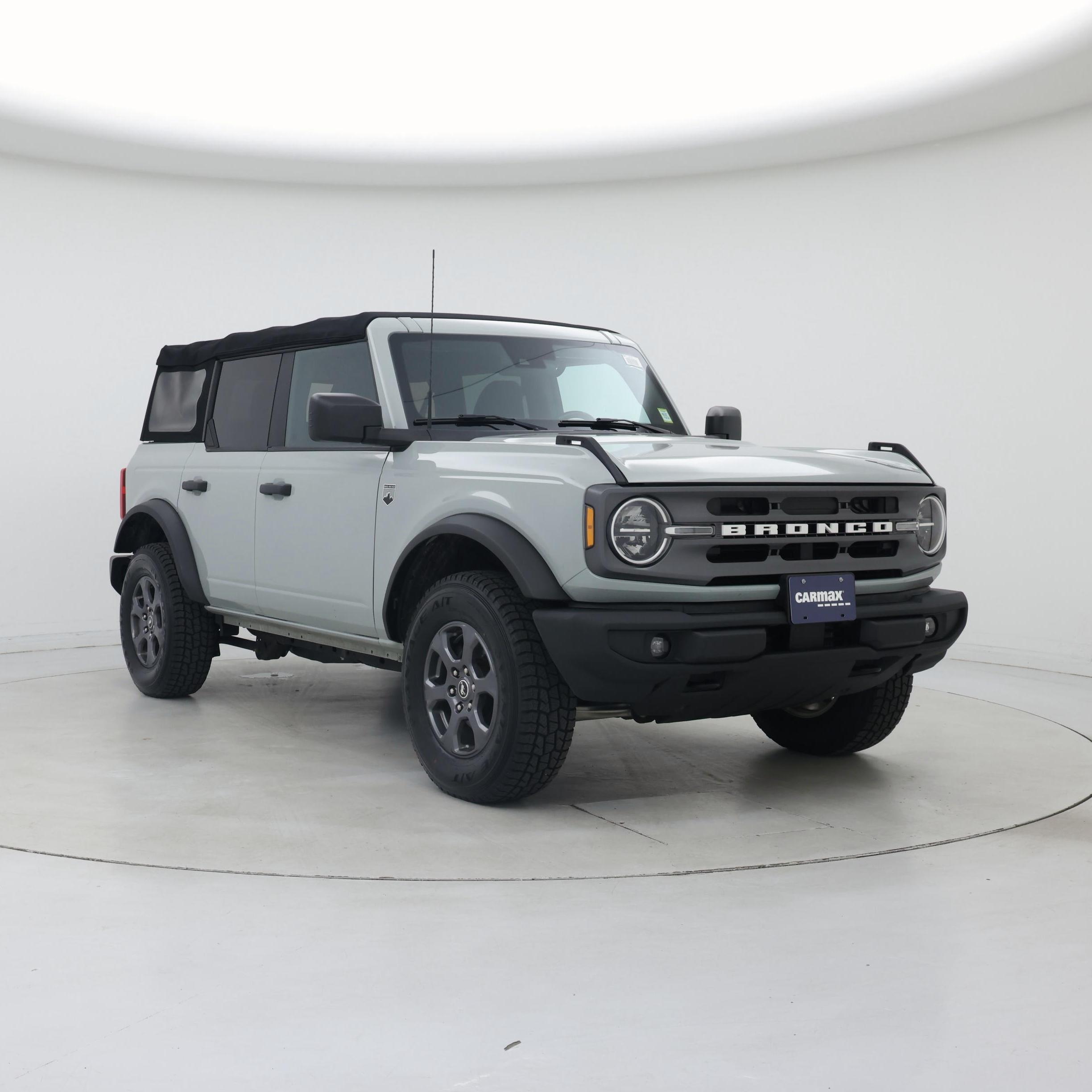 Gray 2022 Ford Bronco Big Bend 4-Door 4WD SUV / Crossover Four-Wheel Drive Automatic