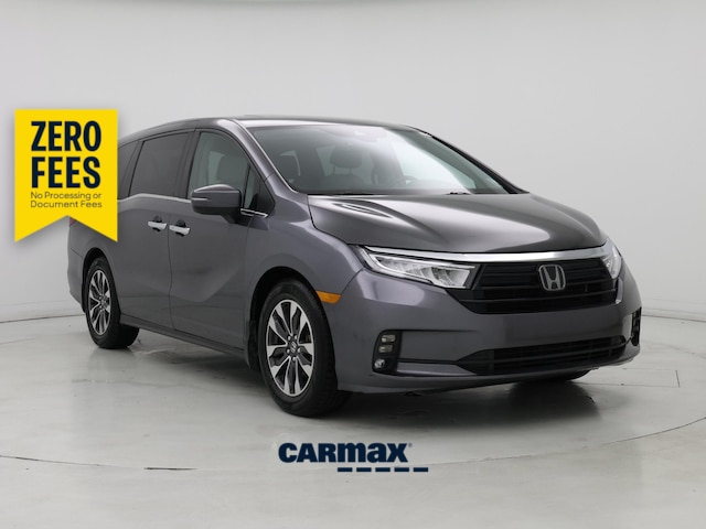 Gray 2023 Honda Odyssey EX-L FWD Minivan Front-Wheel Drive Automatic