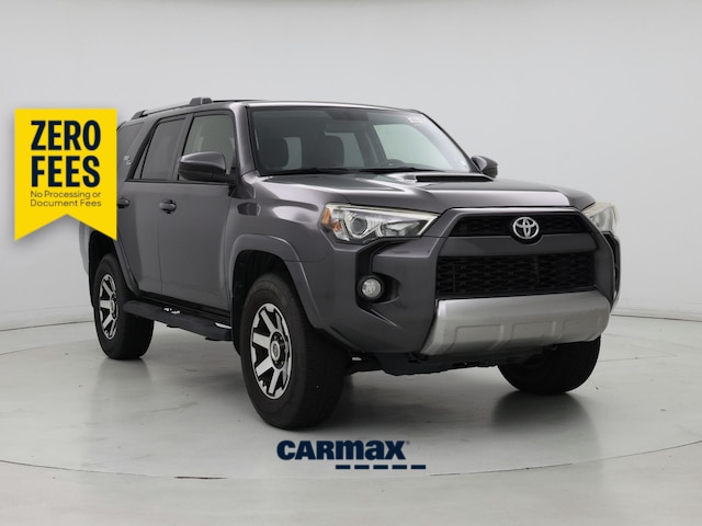 Gray 2017 Toyota 4Runner SUV / Crossover Four-Wheel Drive Automatic