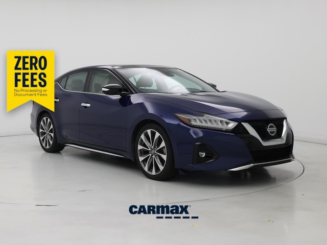 Blue 2021 Nissan Maxima Platinum FWD Sedan Front-Wheel Drive Automatic