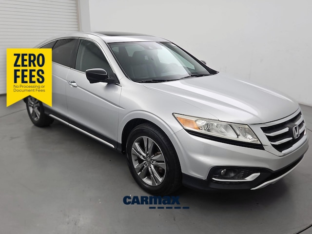 Silver 2014 Honda Crosstour EX-L V6 SUV / Crossover Front-Wheel Drive Automatic
