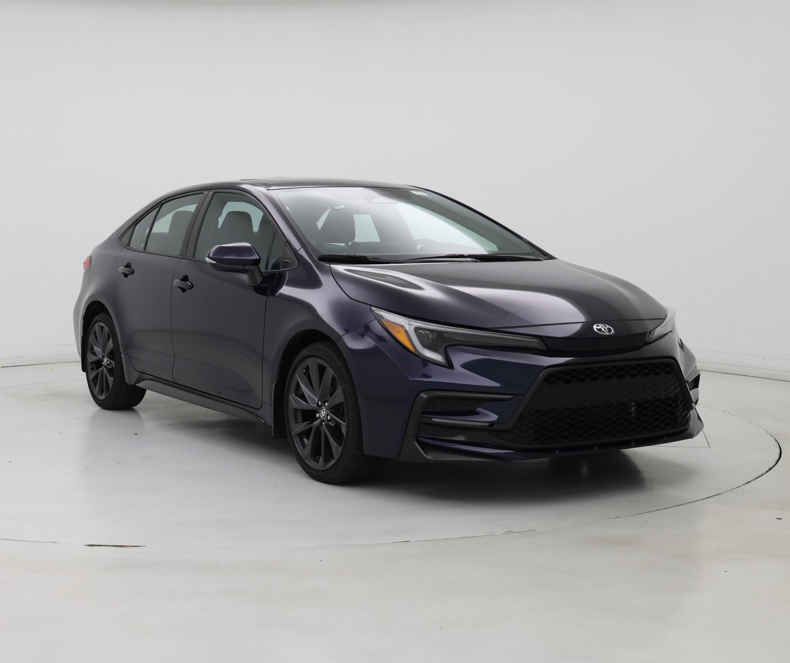 Blue 2024 Toyota Corolla Sedan Front-Wheel Drive Automatic