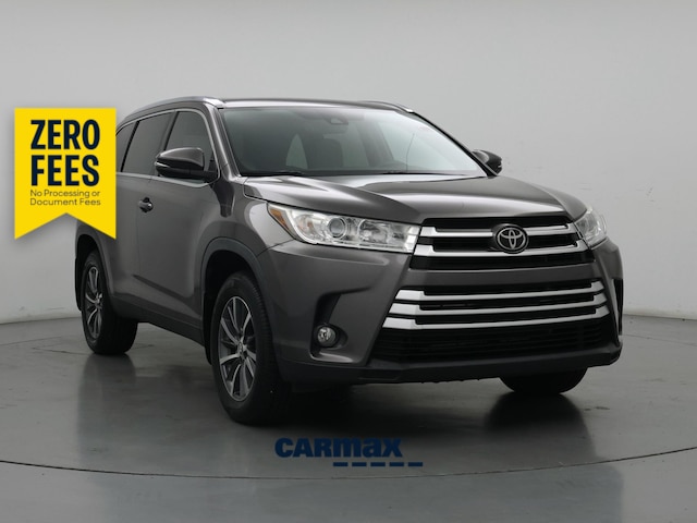 Gray 2019 Toyota Highlander SUV / Crossover All-Wheel Drive Automatic