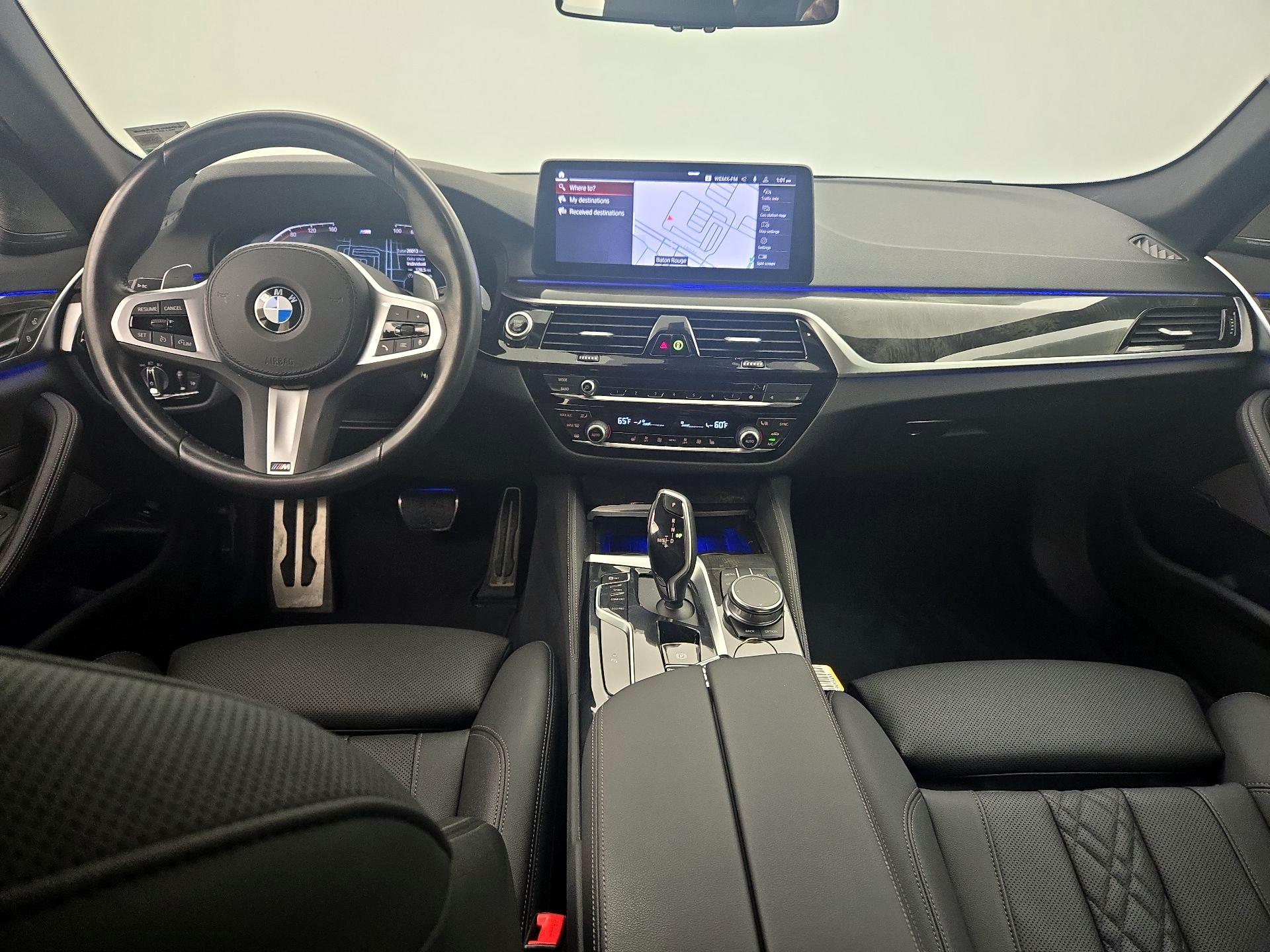 Gray 2023 BMW 5 Series Sedan Rear-Wheel Drive Automatic
