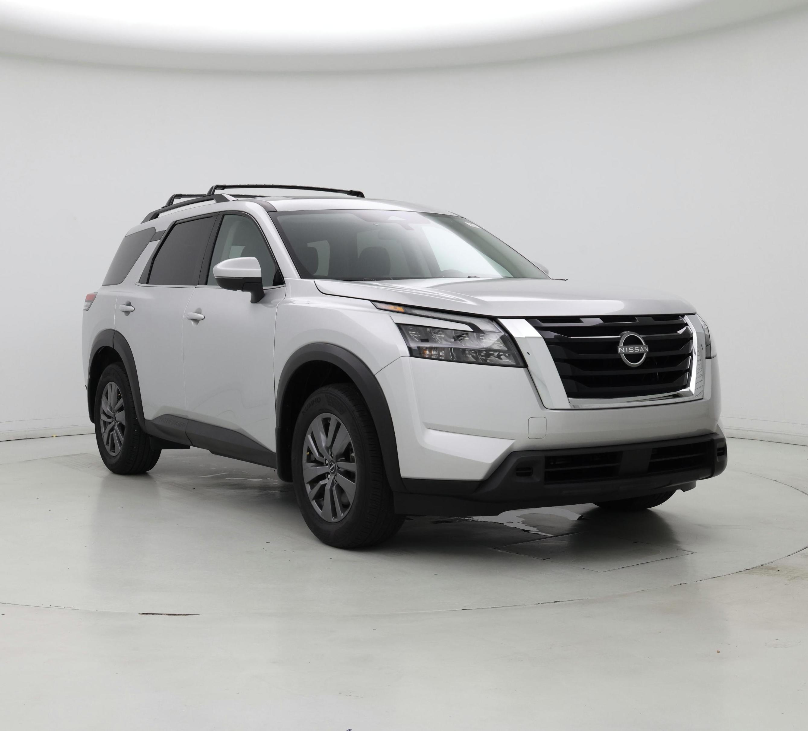 Silver 2025 Nissan Pathfinder SUV / Crossover Front-Wheel Drive Automatic