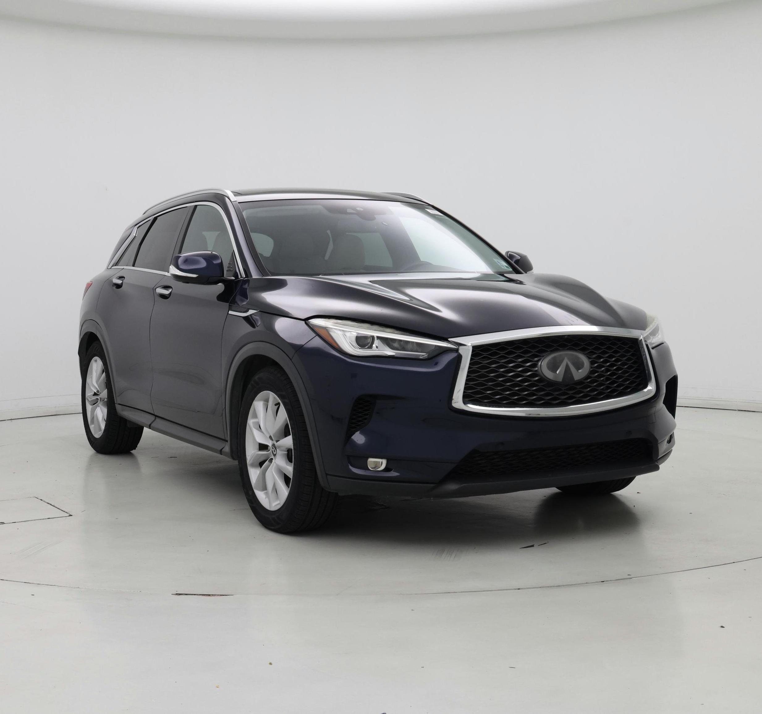 Blue 2019 INFINITI QX50 SUV / Crossover All-Wheel Drive Automatic