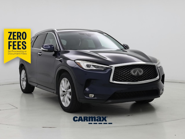 Blue 2019 INFINITI QX50 SUV / Crossover All-Wheel Drive Automatic