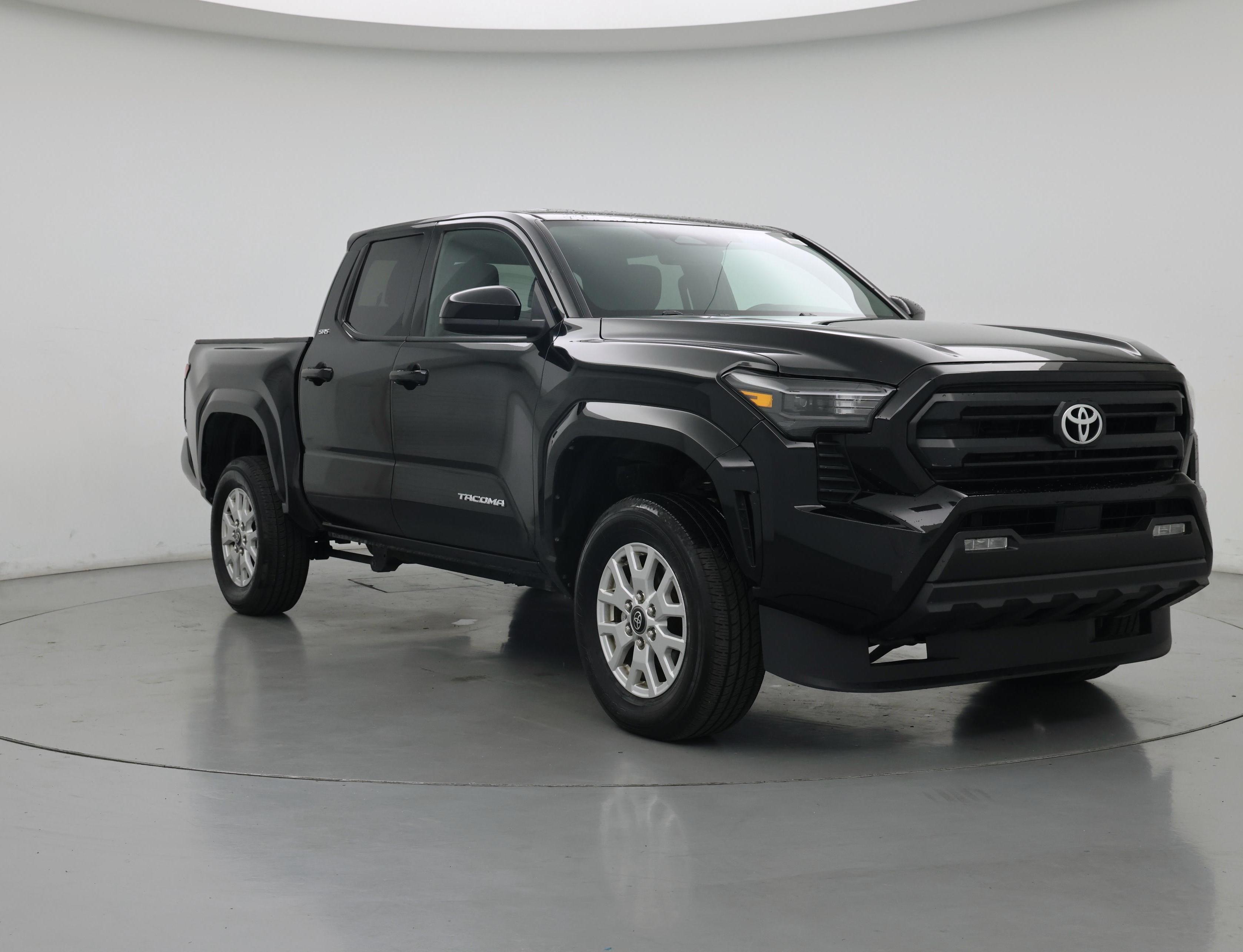 Black 2025 Toyota Tacoma Pickup Truck Four-Wheel Drive Automatic