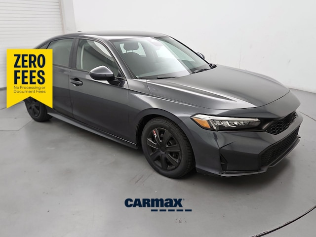 Gray 2025 Honda Civic Sedan Front-Wheel Drive Automatic