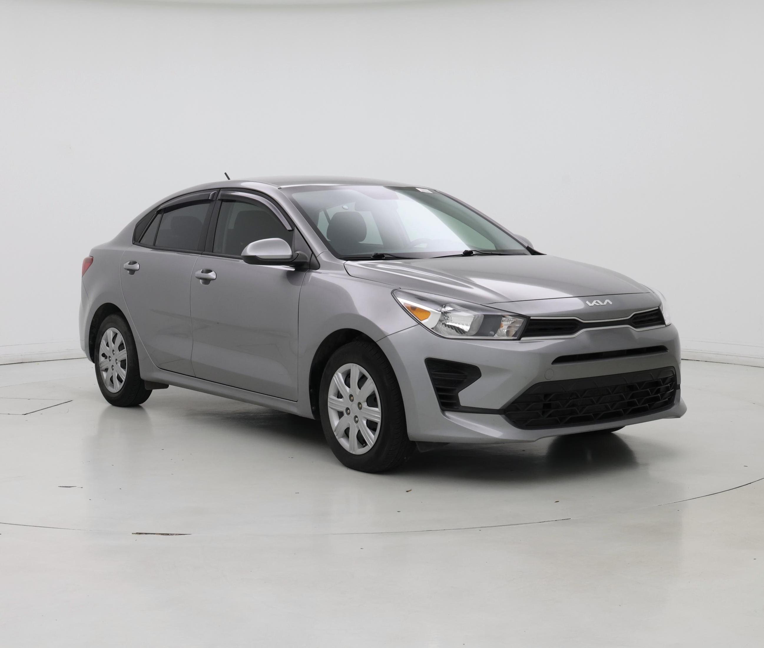 Gray 2023 Kia Rio Sedan Front-Wheel Drive Automatic
