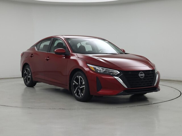 Red 2024 Nissan Sentra SV FWD Sedan Front-Wheel Drive Automatic