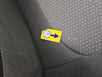 Passenger Seat Cosmetic Imperfection