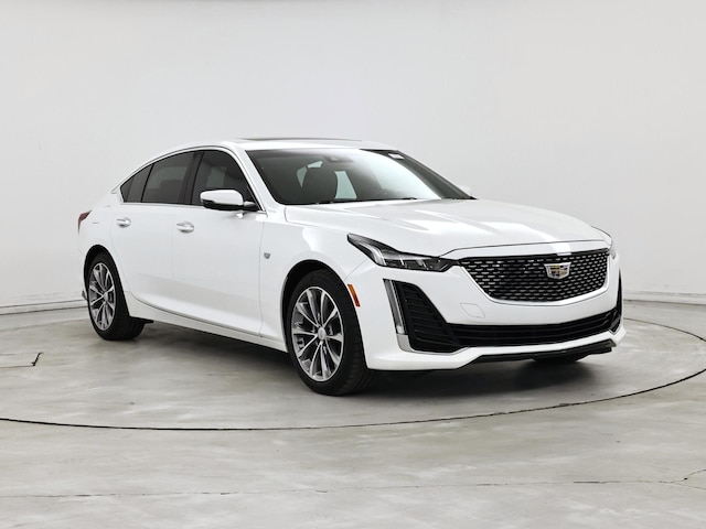 White 2021 Cadillac CT5 Premium Luxury Sedan RWD Sedan Rear-Wheel Drive Automatic