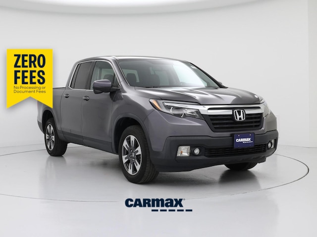 Gray 2019 Honda Ridgeline RTL-T AWD Pickup Truck All-Wheel Drive Automatic