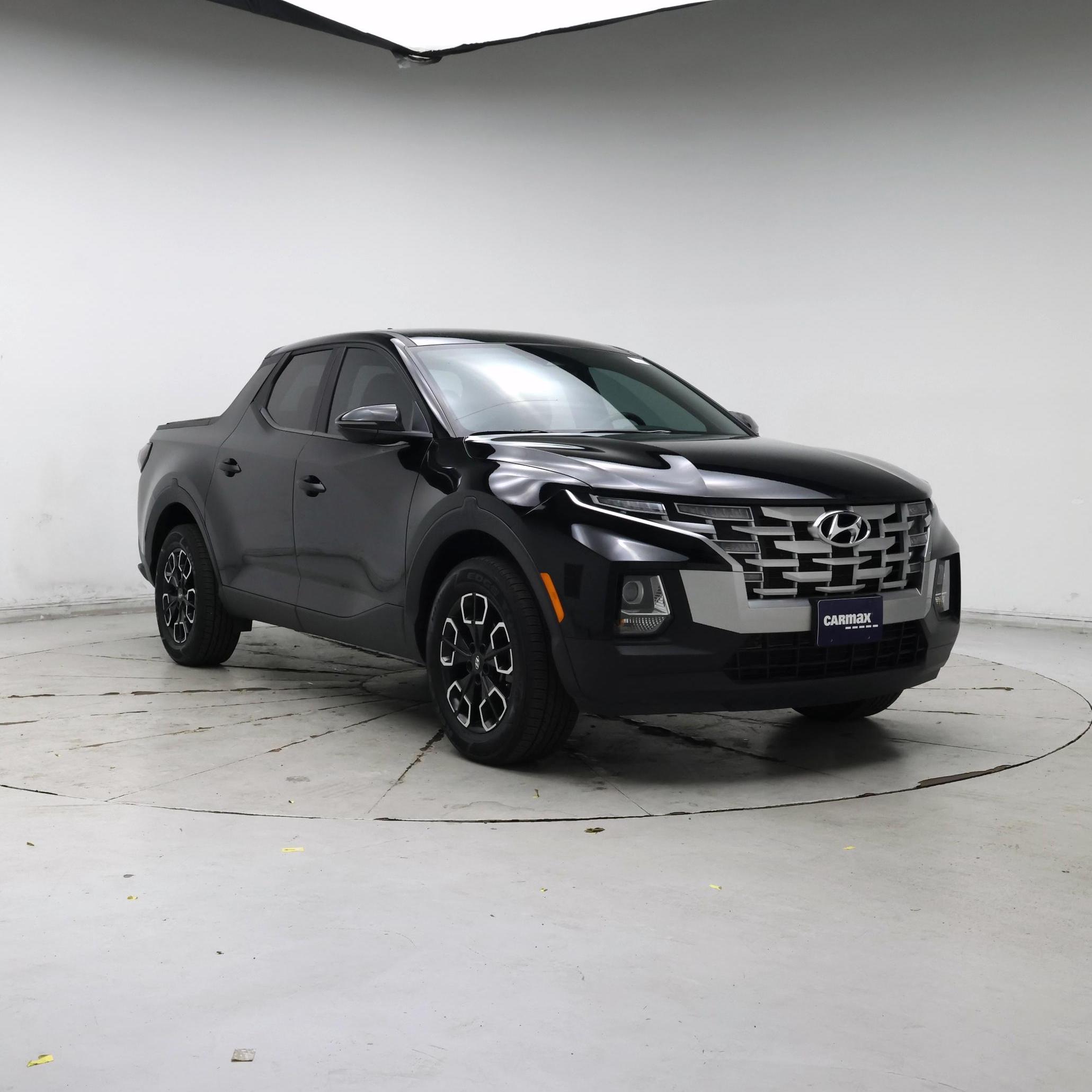 Black 2022 Hyundai Santa Cruz Pickup Truck Front-Wheel Drive Automatic