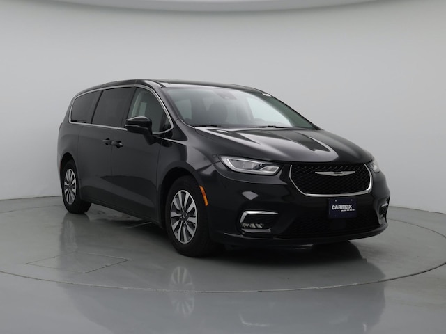 Black 2023 Chrysler Pacifica Hybrid Touring L FWD Minivan Front-Wheel Drive Automatic