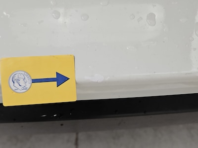 Trunk or Hatch Rear Cosmetic Imperfection