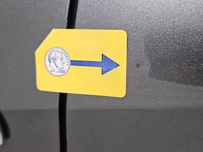Rear Door Driver Side Cosmetic Imperfection