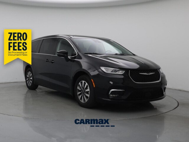 Black 2023 Chrysler Pacifica Hybrid Touring L FWD Minivan Front-Wheel Drive Automatic