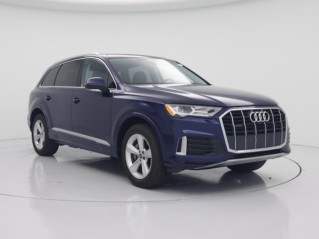 Blue 2022 Audi Q7 quattro Premium 45 TFSI SUV / Crossover All-Wheel Drive Automatic