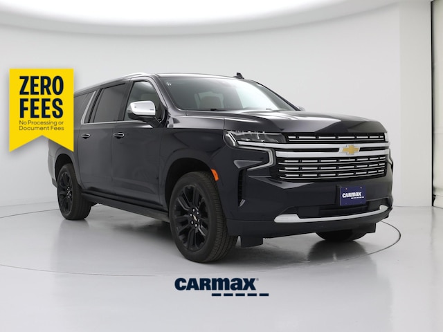 Blue 2022 Chevrolet Suburban Premier 4WD SUV / Crossover Four-Wheel Drive Automatic