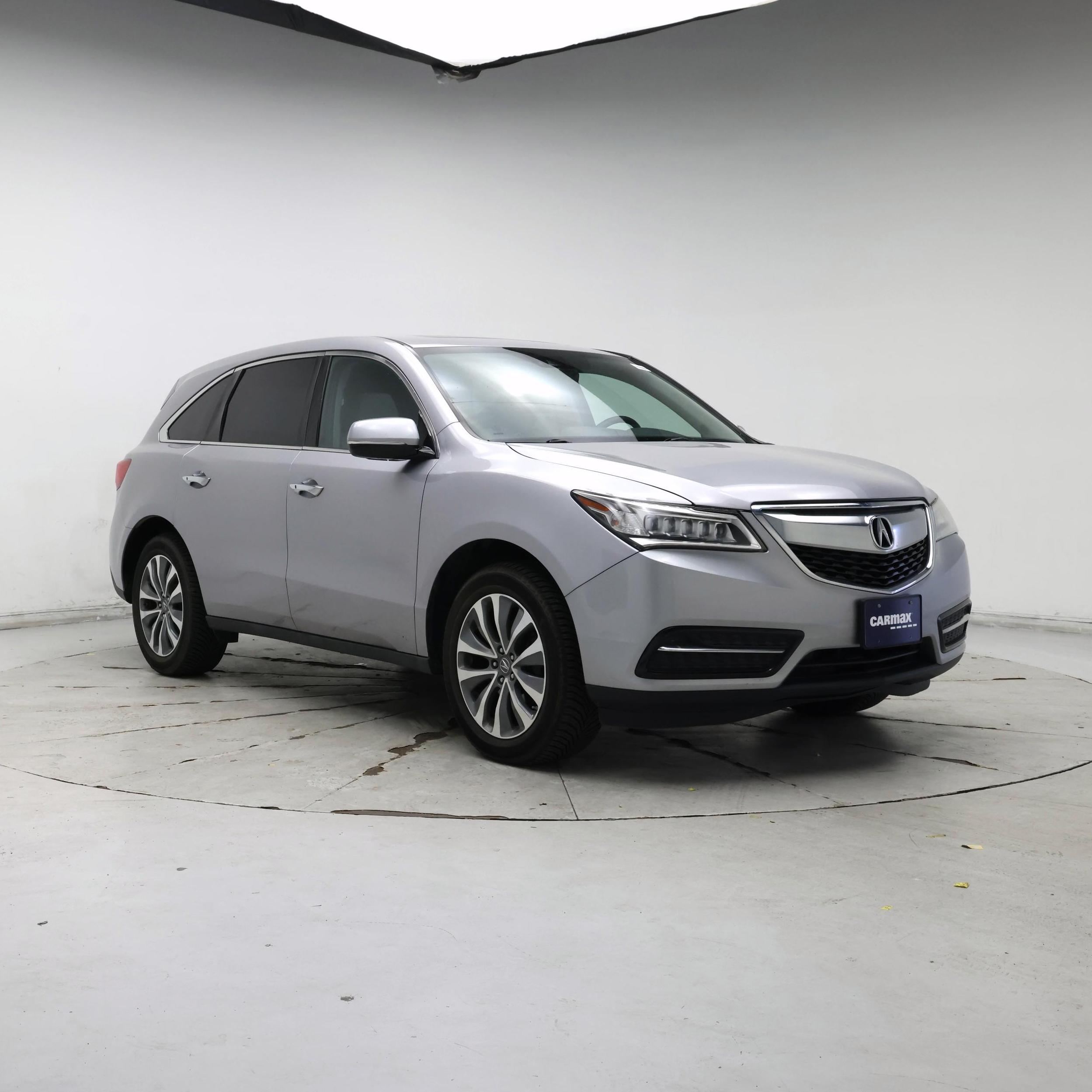 Silver 2016 Acura MDX SUV / Crossover  Automatic