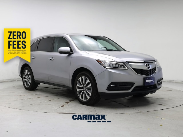 Silver 2016 Acura MDX SUV / Crossover Automatic