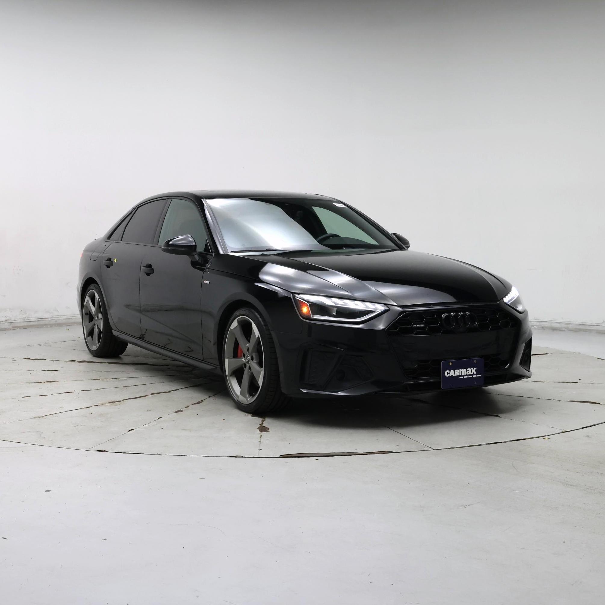 Black 2023 Audi A4 Sedan All-Wheel Drive Automatic