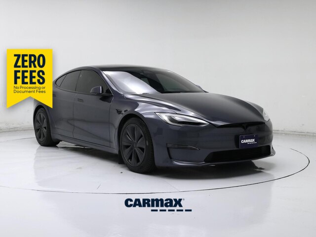 Gray 2021 Tesla Model S Sedan All-Wheel Drive Automatic