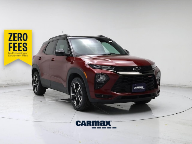 Red (Burgundy) 2022 Chevrolet Trailblazer SUV / Crossover Four-Wheel Drive Automatic