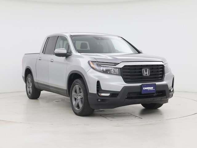 Silver 2023 Honda Ridgeline RTL AWD Pickup Truck All-Wheel Drive Automatic