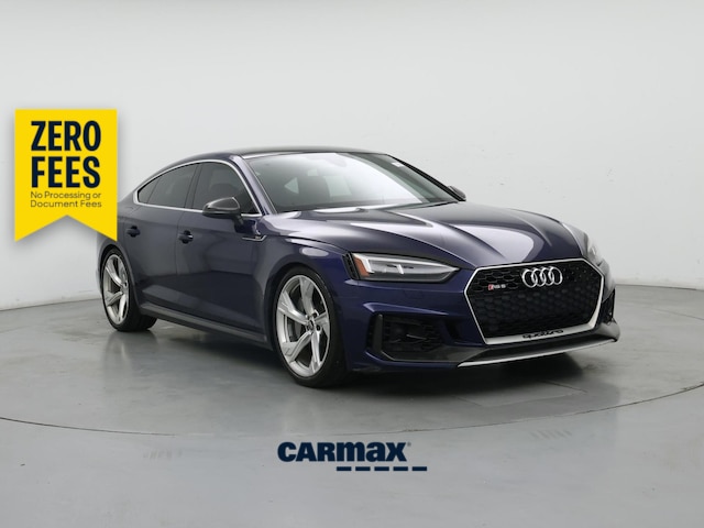 Blue 2019 Audi RS 5 Sportback Sedan All-Wheel Drive Automatic
