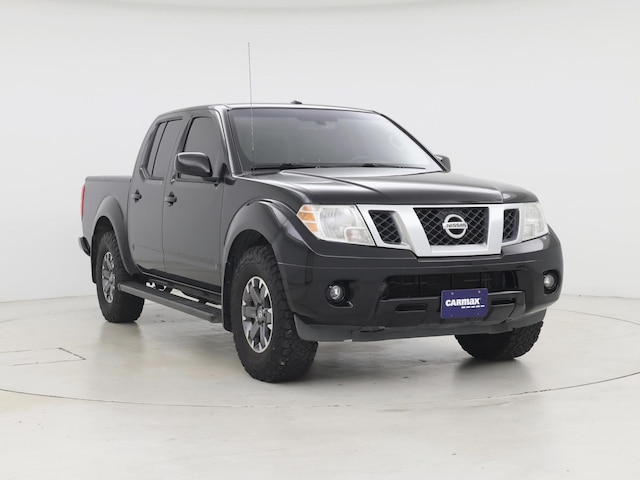 Black 2014 Nissan Frontier PRO-4X Crew Cab 4WD Pickup Truck Four-Wheel Drive Automatic