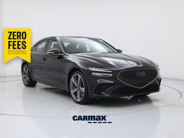Black 2024 Genesis G70 Sedan Automatic