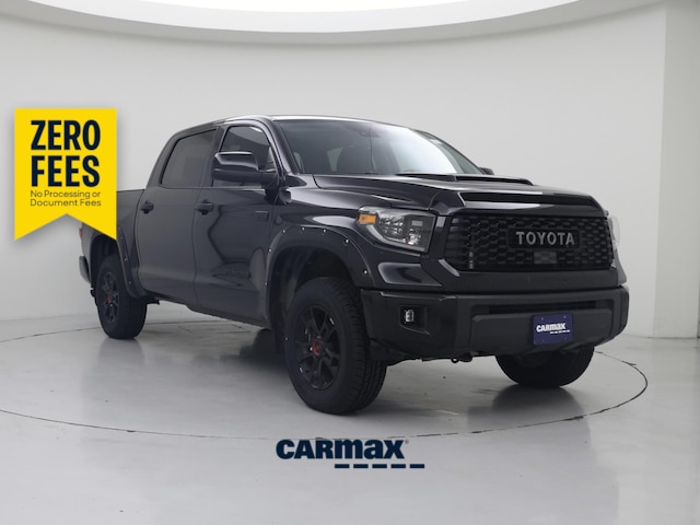 Black 2021 Toyota Tundra TRD Pro CrewMax 4WD Pickup Truck Four-Wheel Drive Automatic