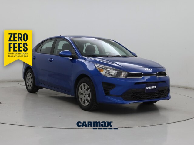 Blue 2022 Kia Rio Sedan Front-Wheel Drive Automatic
