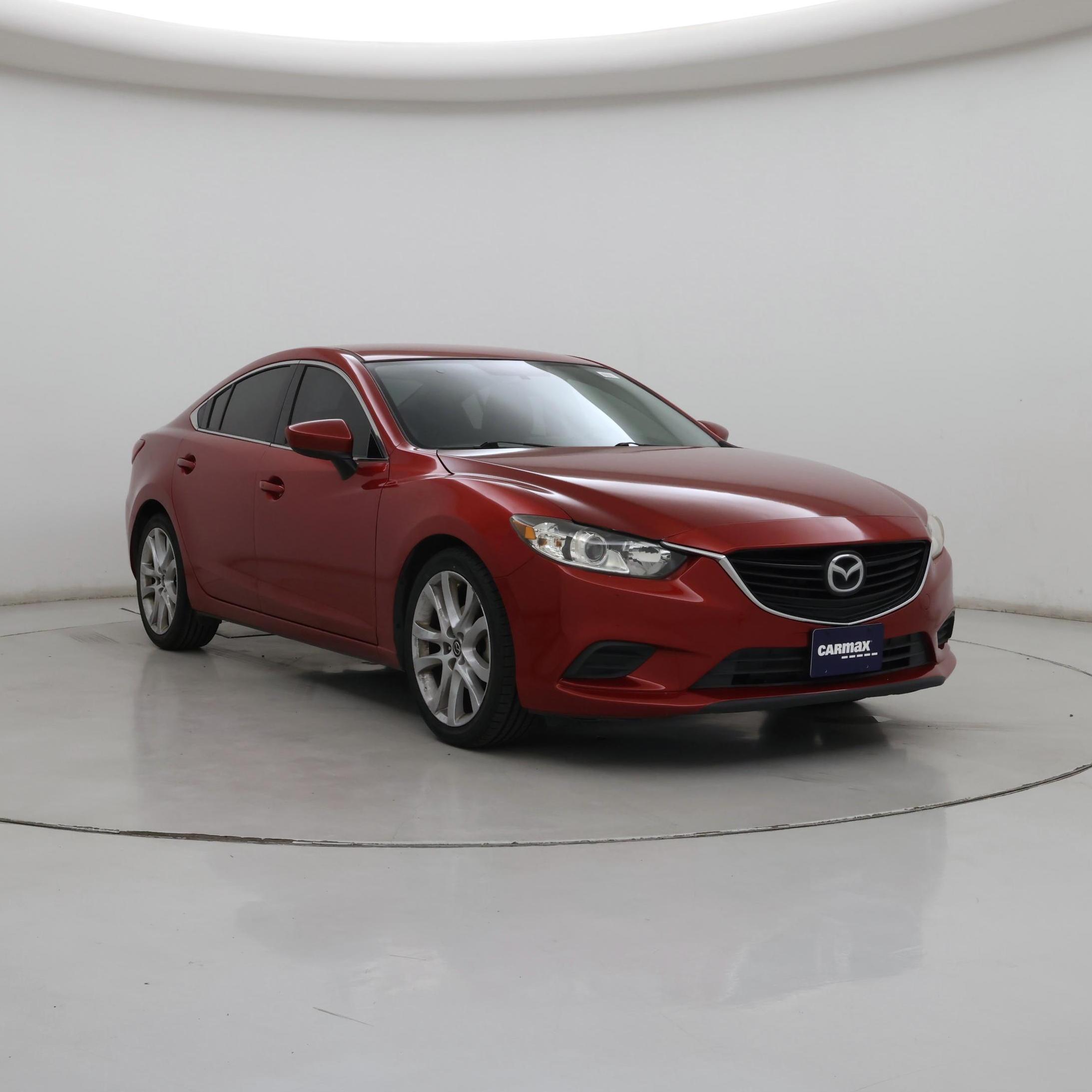Red 2016 Mazda MAZDA6 Sedan Front-Wheel Drive Automatic