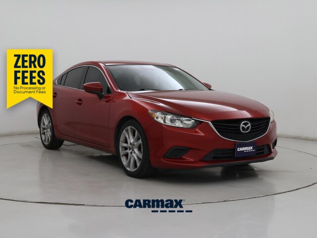 Red 2016 Mazda MAZDA6 Sedan Front-Wheel Drive Automatic
