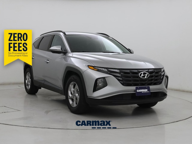 Silver 2022 Hyundai Tucson SUV / Crossover Front-Wheel Drive Automatic