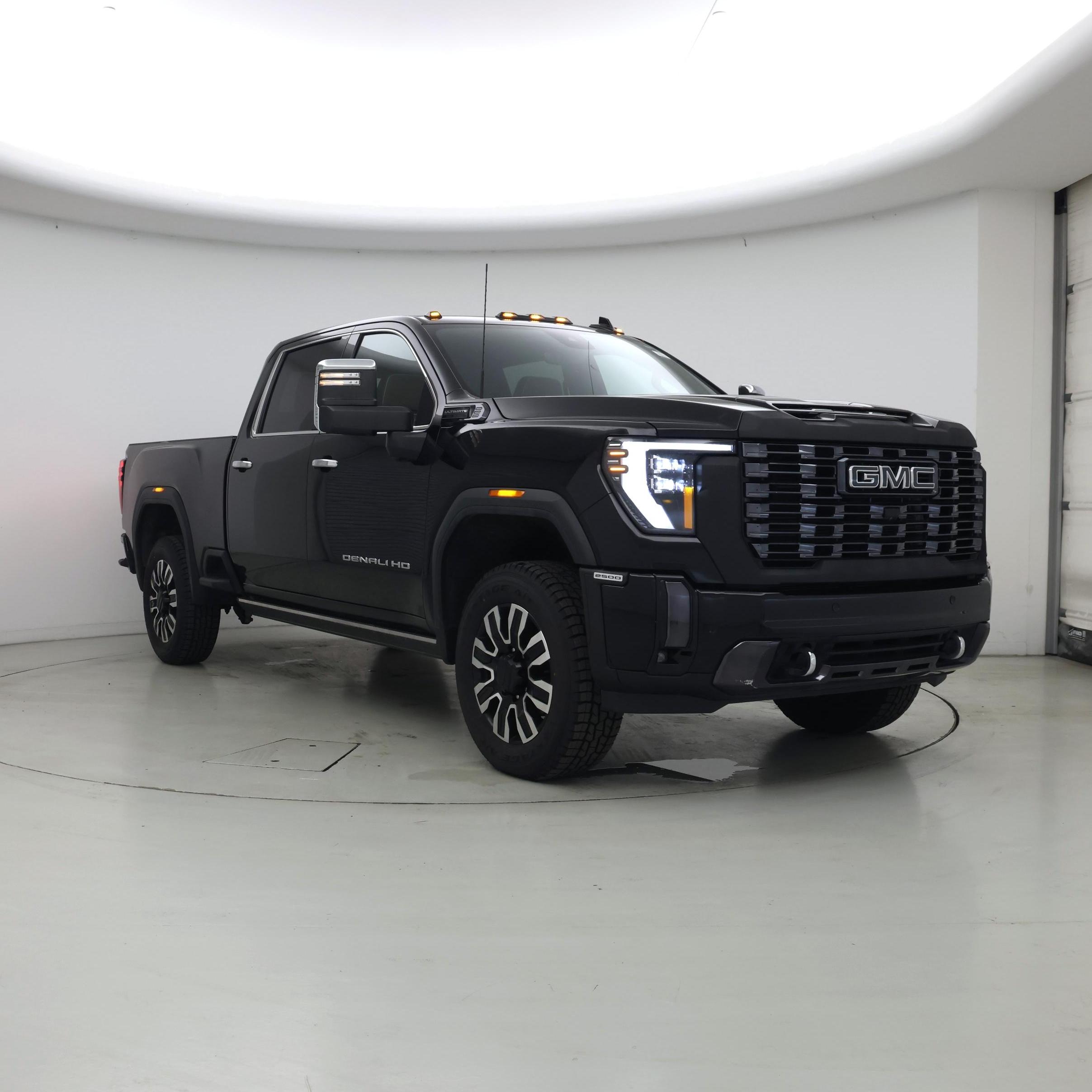 Black 2024 GMC Sierra 2500HD Pickup Truck Four-Wheel Drive Automatic