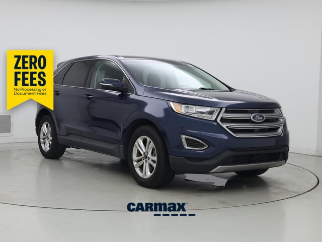 Blue 2017 Ford Edge SUV / Crossover All-Wheel Drive Automatic