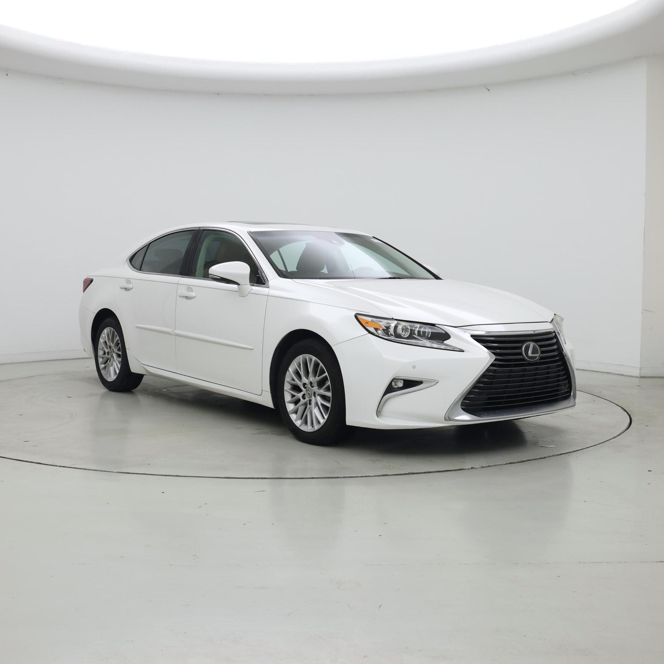 White 2016 Lexus ES 350 FWD Sedan Front-Wheel Drive Automatic