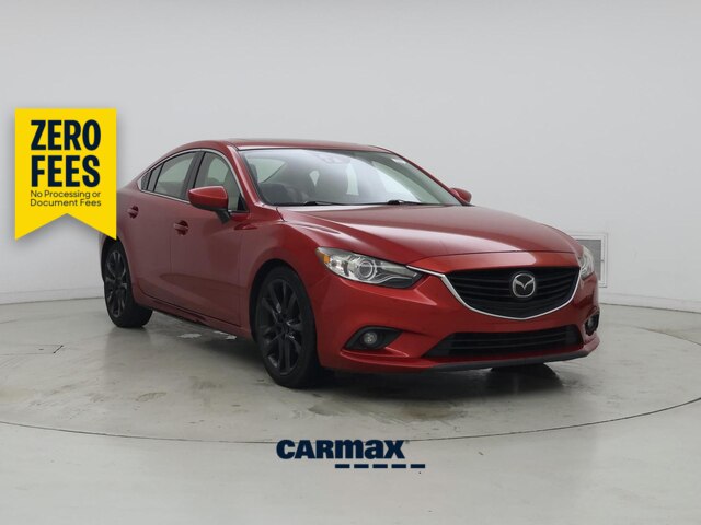 Red 2014 Mazda MAZDA6 Sedan Front-Wheel Drive Automatic