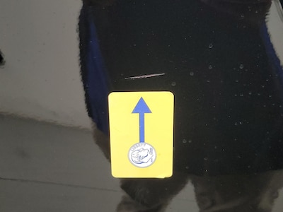 Rear Door Driver Side Cosmetic Imperfection