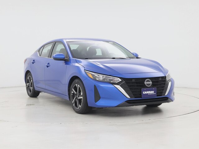 Blue 2025 Nissan Sentra SV FWD Sedan Front-Wheel Drive Automatic